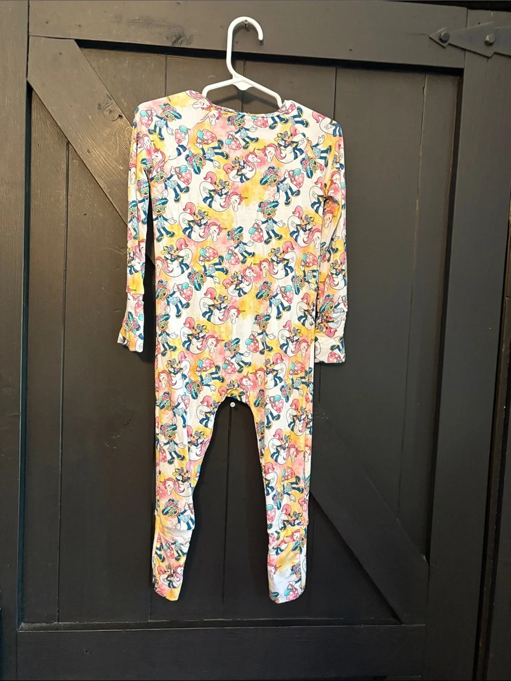 BAMBOO Multicolor Unicorn & Minnie Mouse Zippie